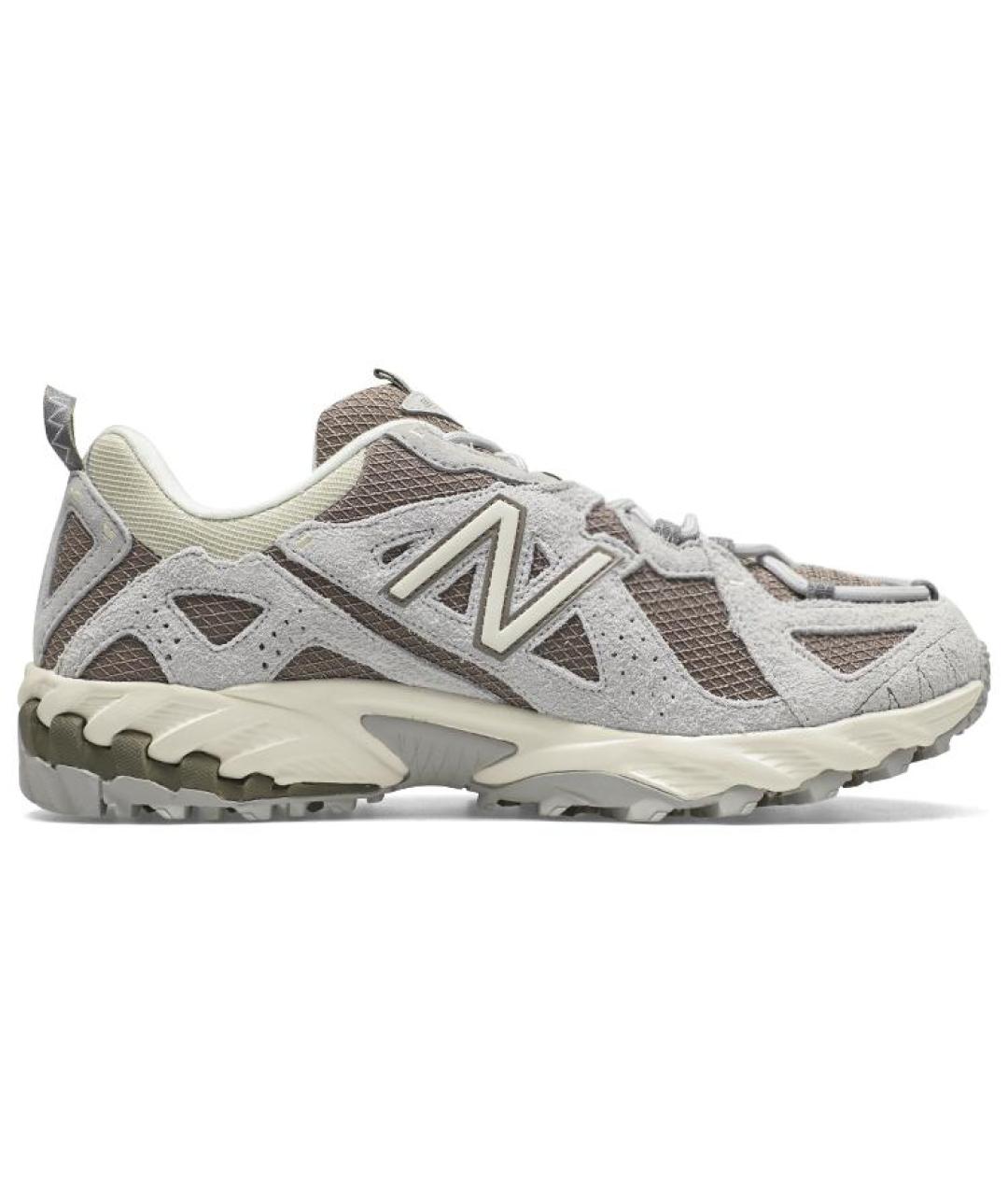 NEW BALANCE Серые замшевые кроссовки, фото 10