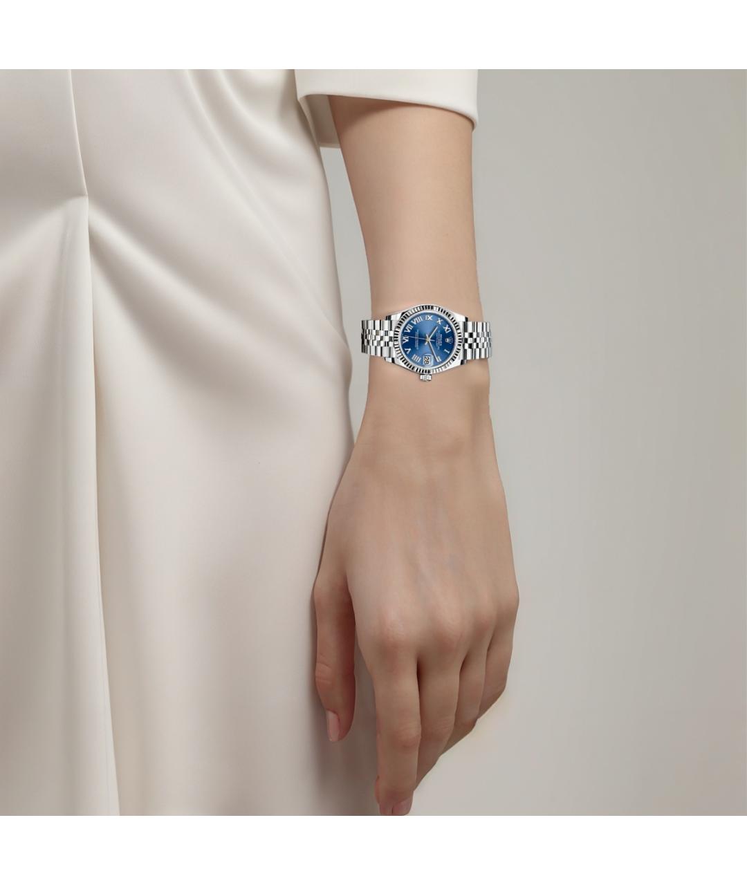 ROLEX Часы из белого золота, фото 5