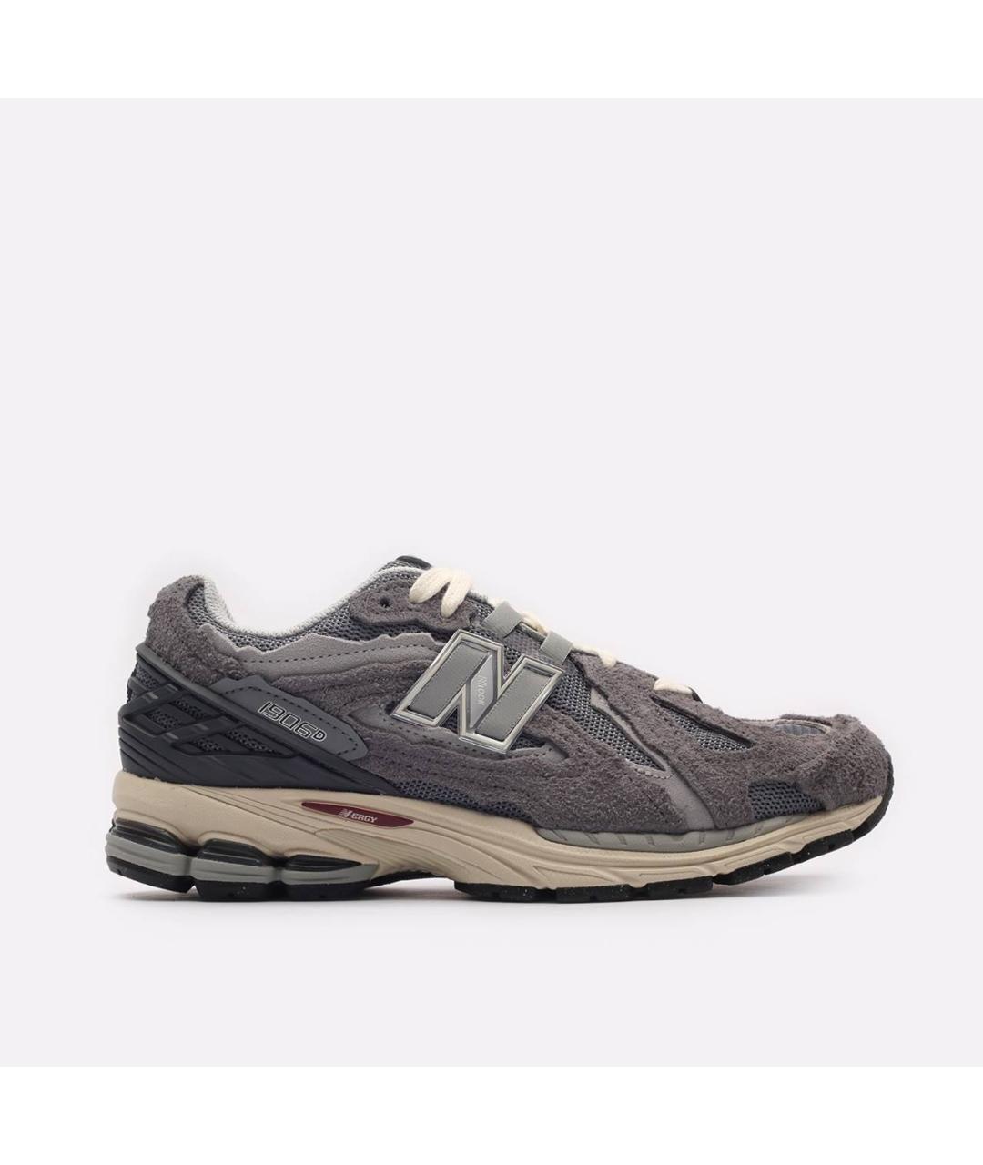 NEW BALANCE Серые замшевые низкие кроссовки / кеды, фото 6