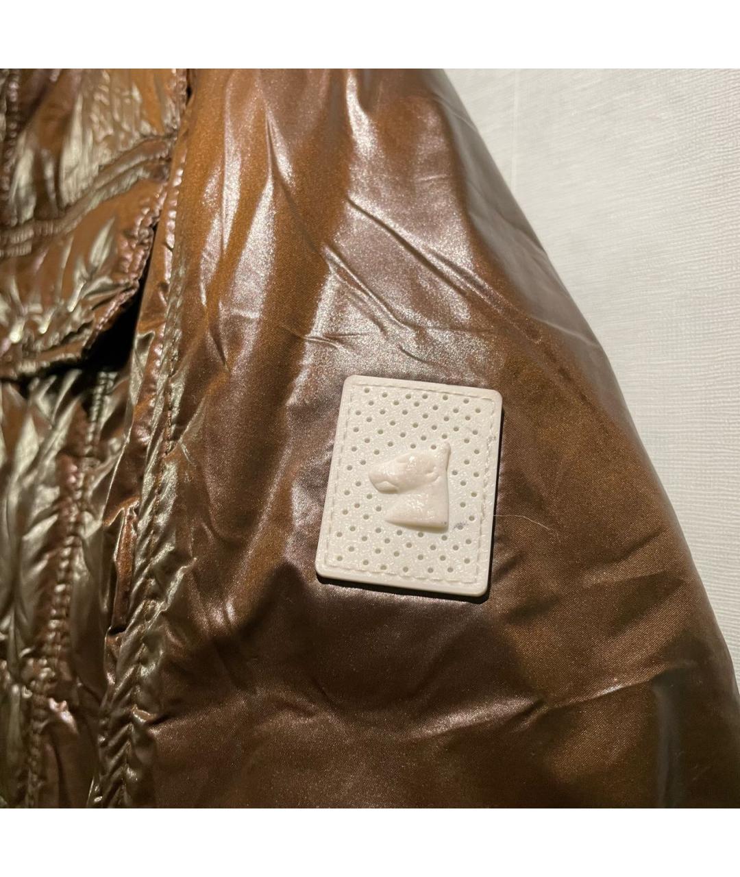 MONTECORE Коричневый полиэстеровый пуховик, фото 5