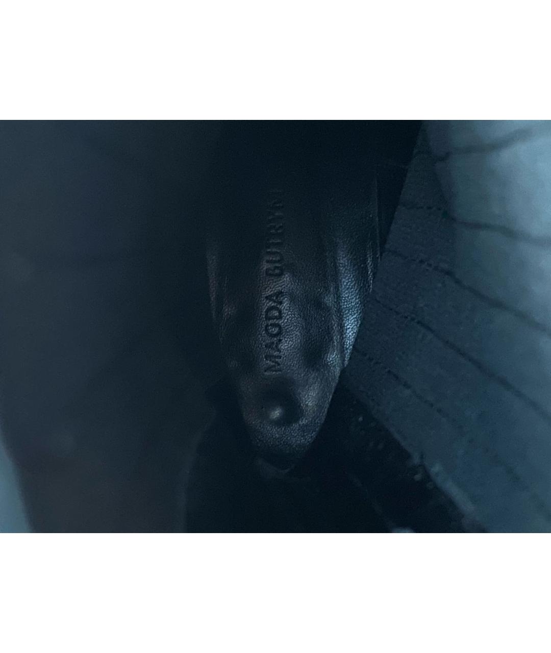 MAGDA BUTRYM Черные кожаные ботинки, фото 6