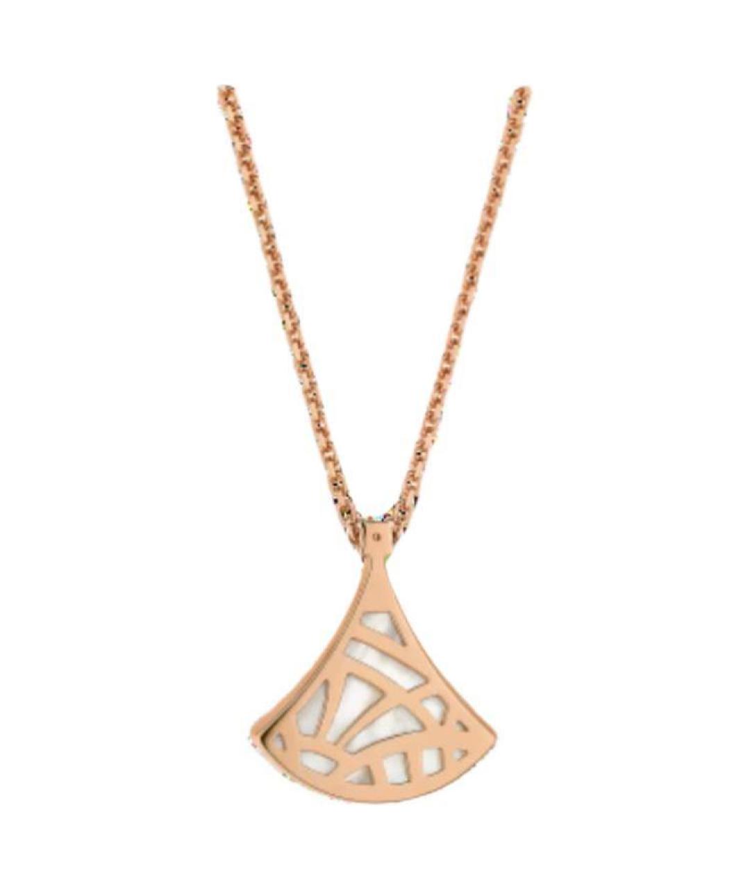 BVLGARI Золотая подвеска из розового золота, фото 2