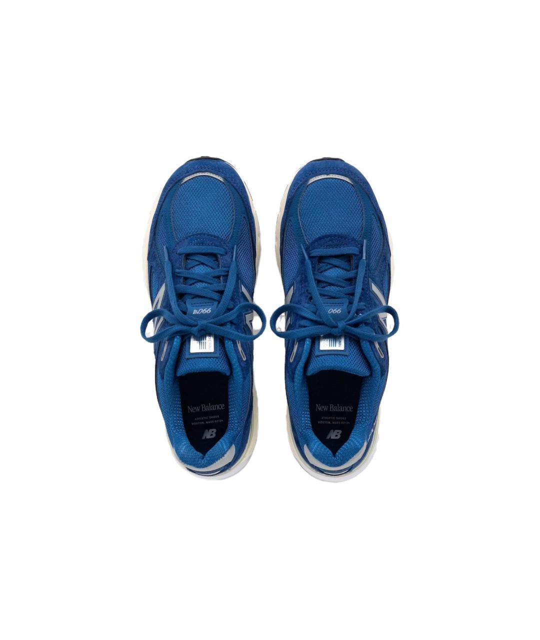 NEW BALANCE Синие замшевые высокие кроссовки / кеды, фото 4