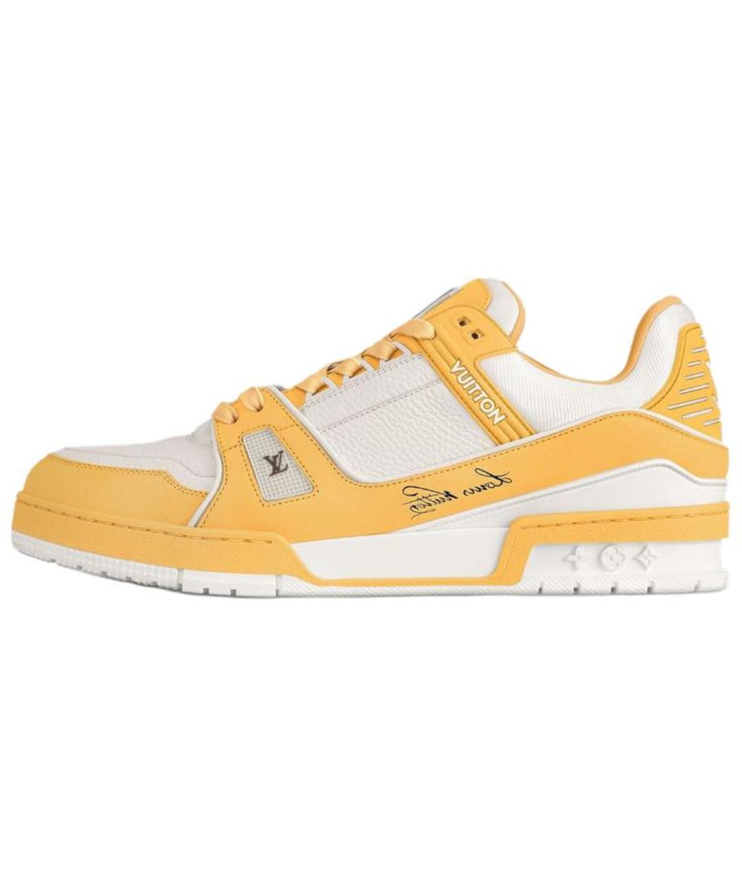 LOUIS VUITTON Мульти кожаные низкие кроссовки / кеды, фото 2