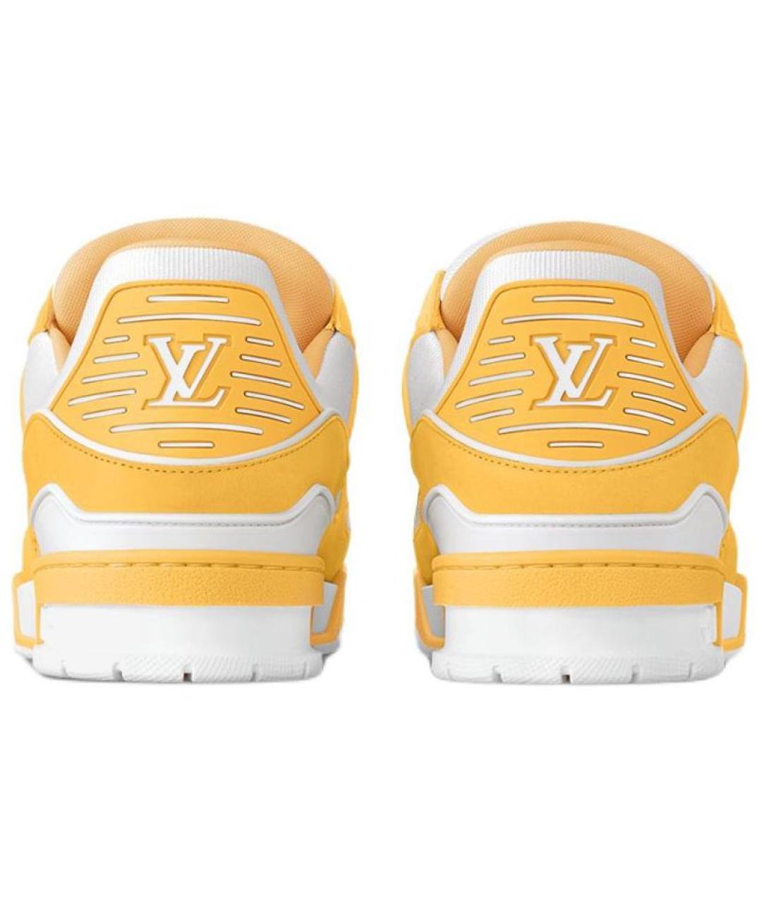 LOUIS VUITTON Мульти кожаные низкие кроссовки / кеды, фото 5