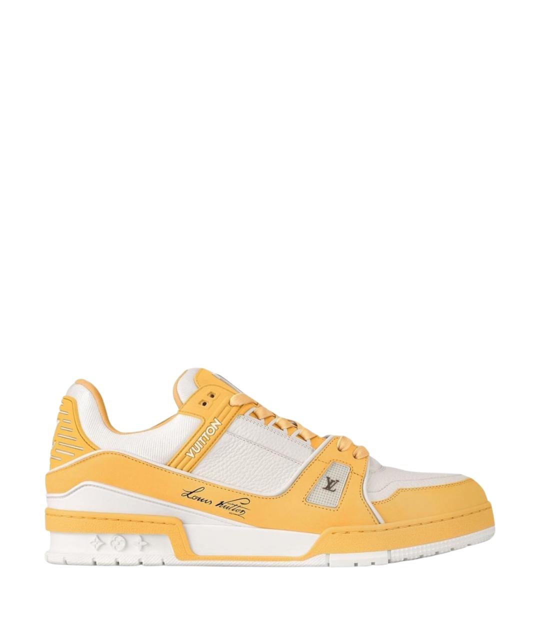 LOUIS VUITTON Мульти кожаные низкие кроссовки / кеды, фото 1
