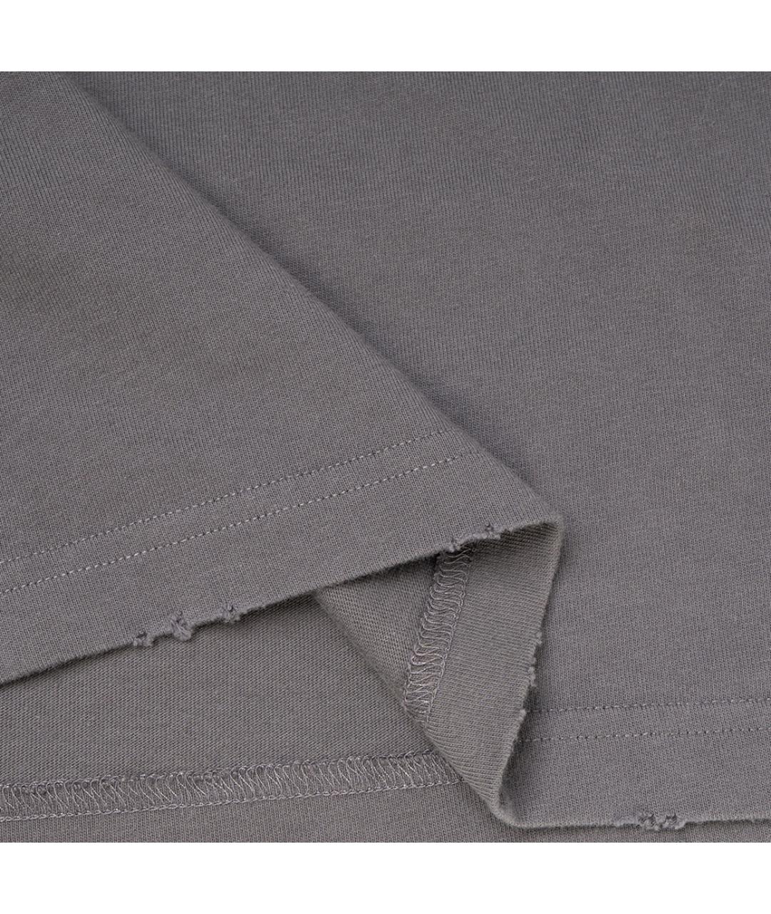 BALENCIAGA Серая футболка, фото 6