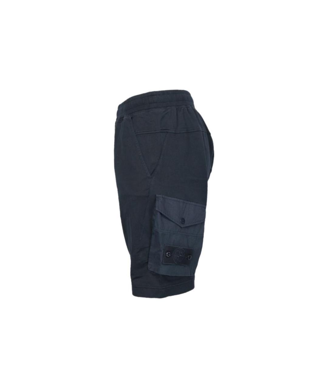 STONE ISLAND Синие шорты, фото 3