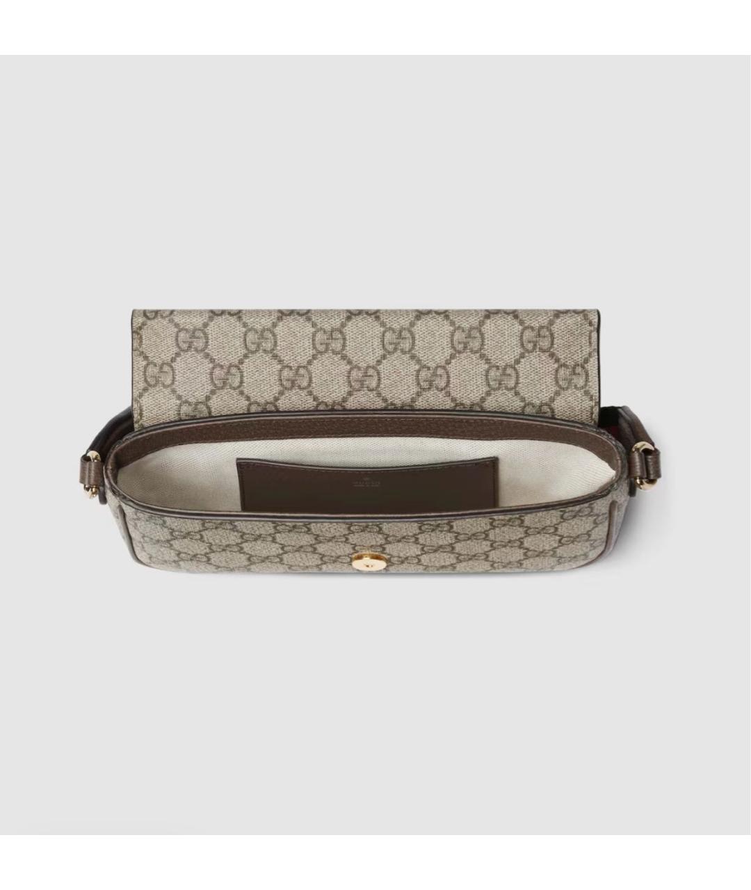 GUCCI Коричневая сумка через плечо, фото 4