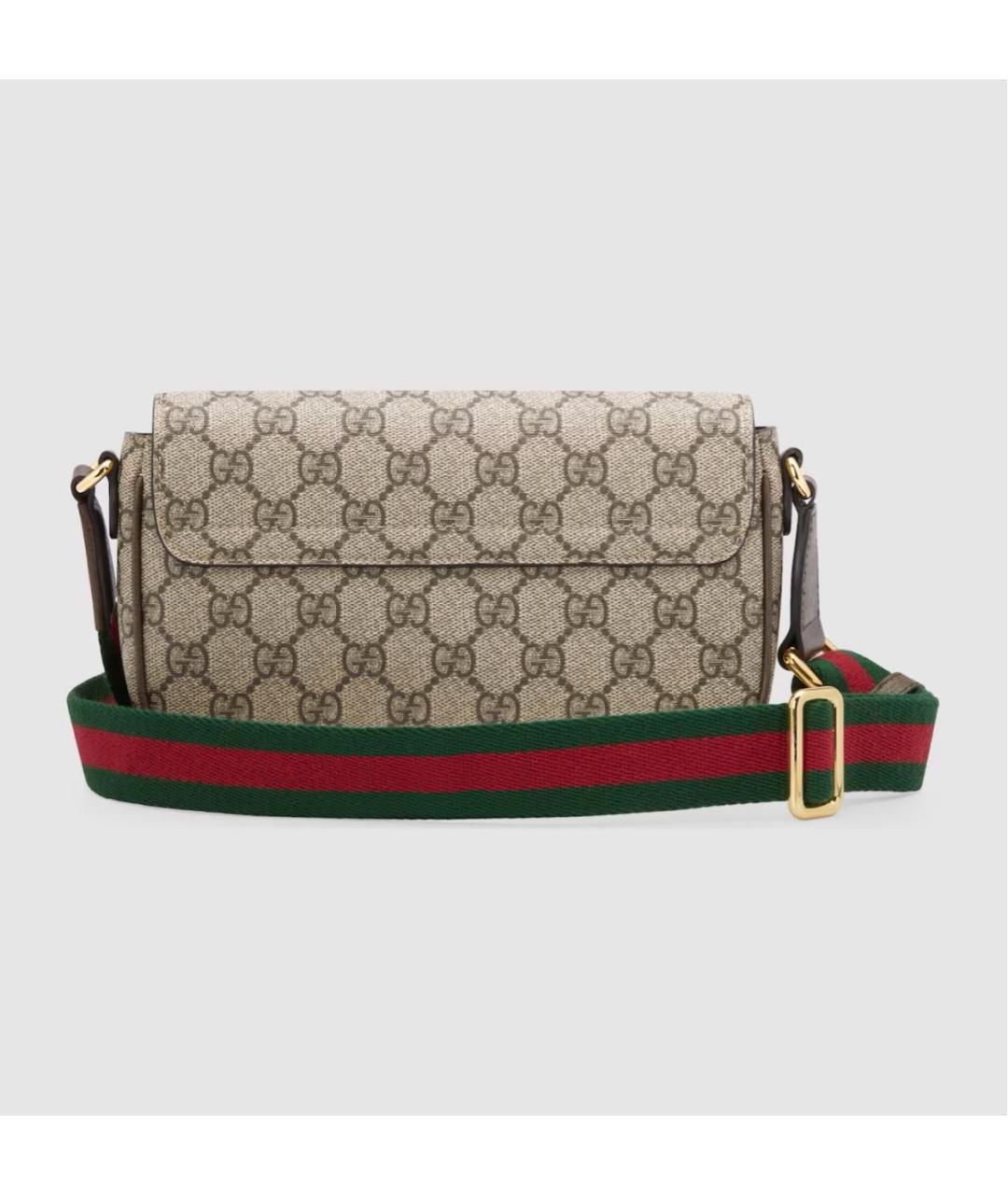 GUCCI Коричневая сумка через плечо, фото 6