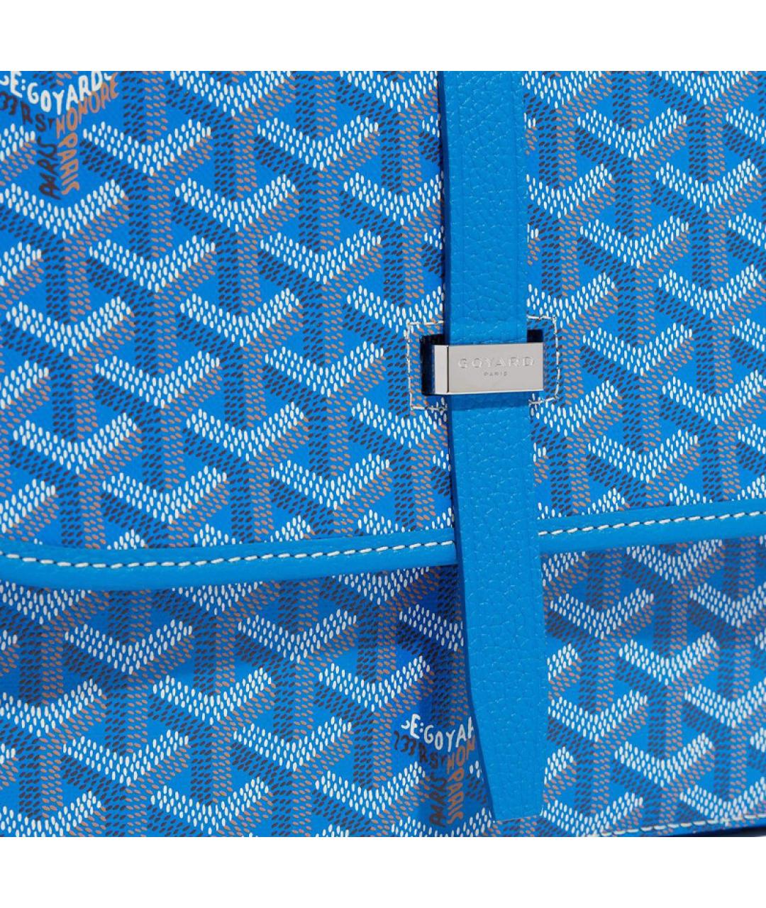 GOYARD Синяя сумка через плечо, фото 5