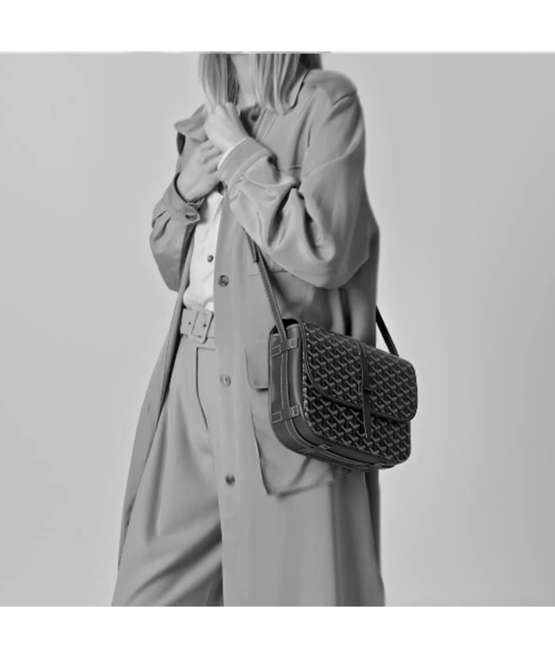 GOYARD Синяя сумка через плечо, фото 7