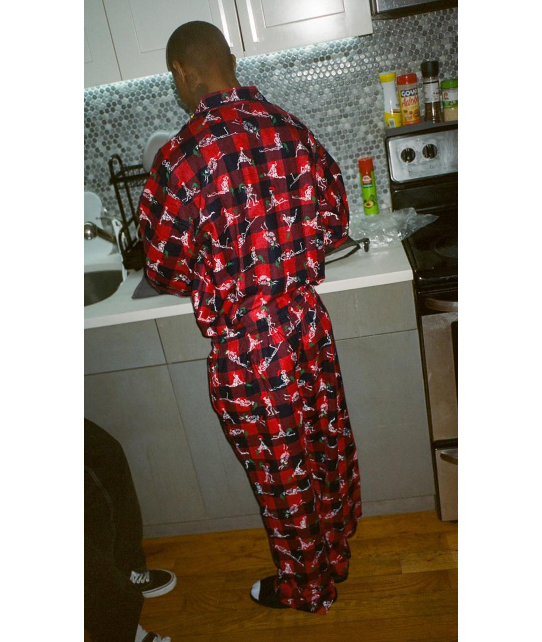 SUPREME Красная пижама, фото 5
