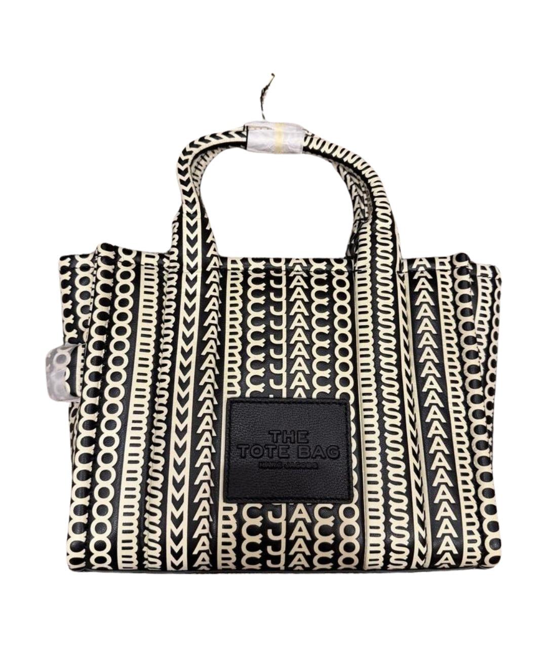 MARC JACOBS Белая кожаная сумка тоут, фото 1