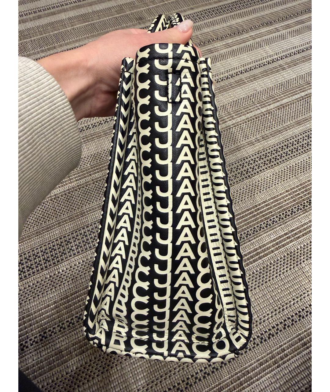 MARC JACOBS Белая кожаная сумка тоут, фото 5