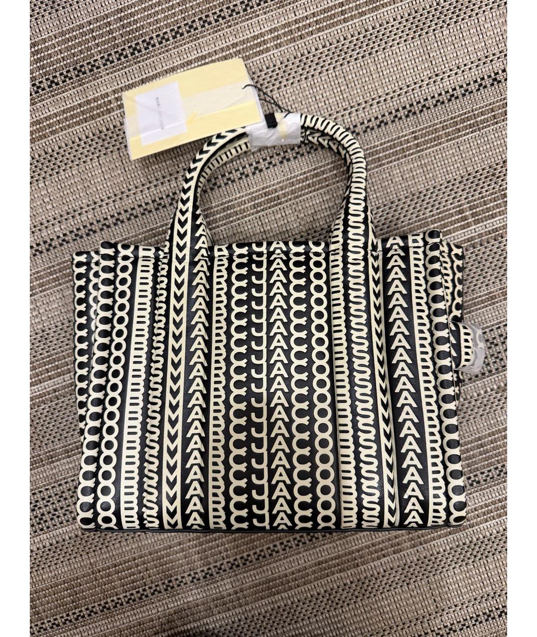 MARC JACOBS Белая кожаная сумка тоут, фото 3