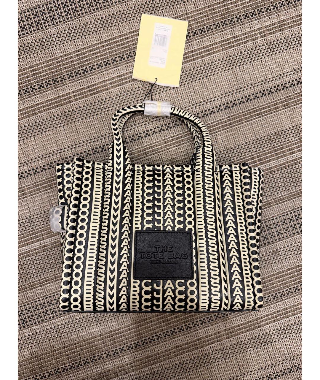 MARC JACOBS Белая кожаная сумка тоут, фото 8