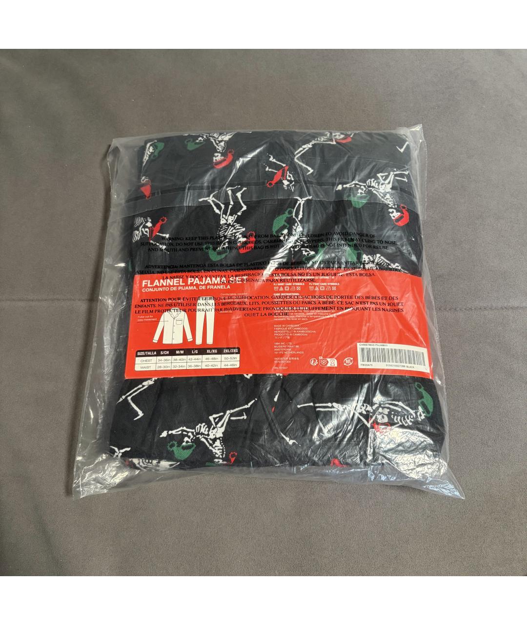 SUPREME Черная пижама, фото 6