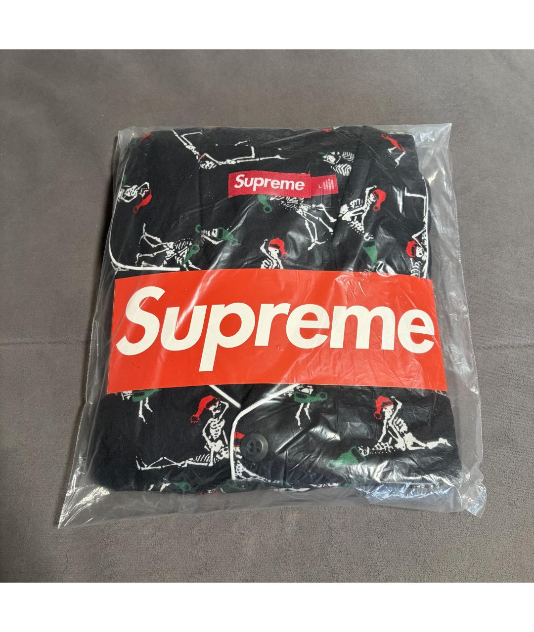 SUPREME Черная пижама, фото 5