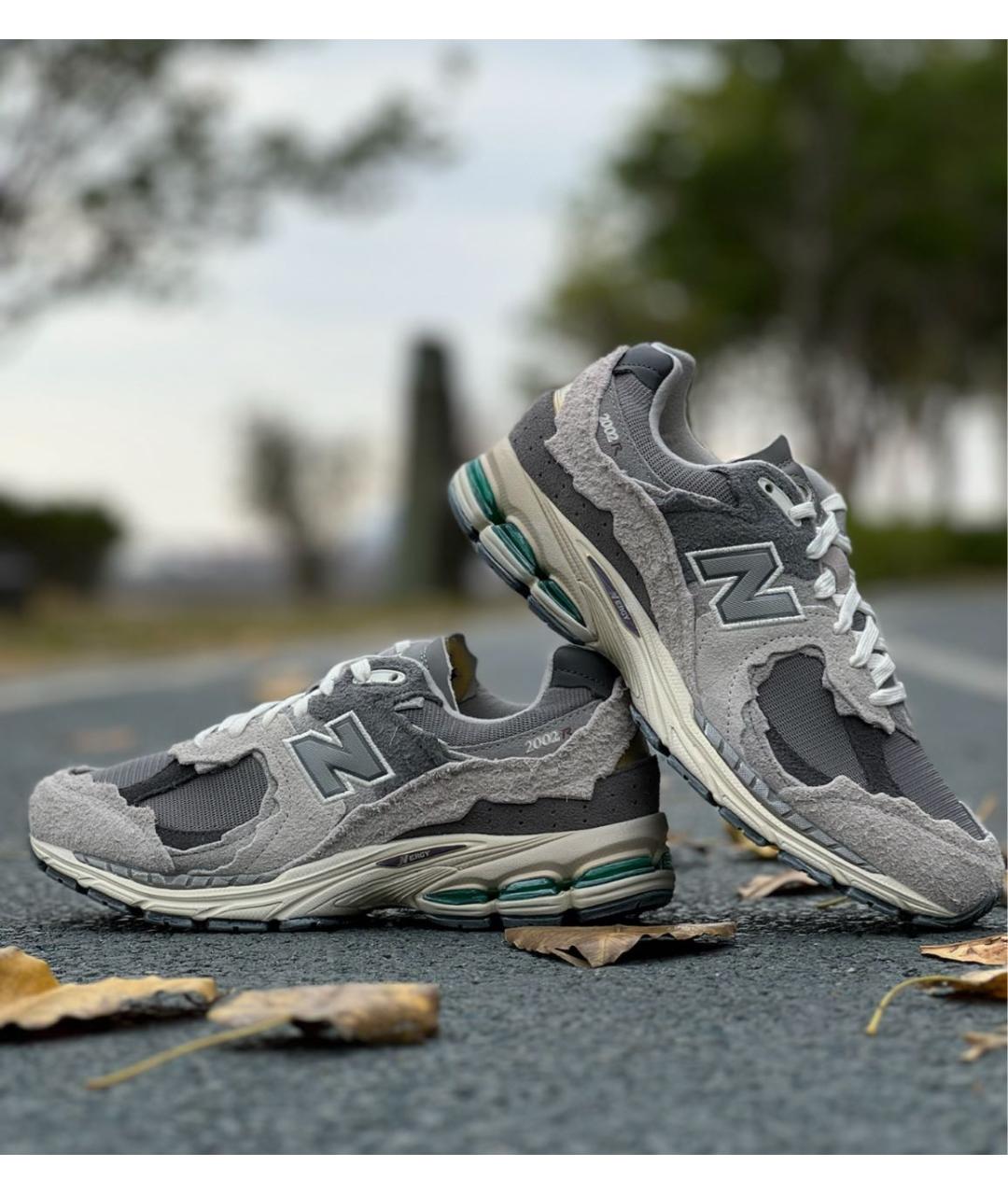 NEW BALANCE Серые текстильные кроссовки, фото 4