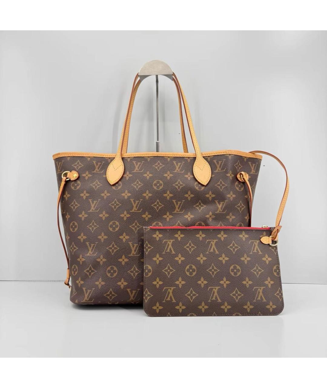 LOUIS VUITTON Коричневая сумка тоут, фото 2