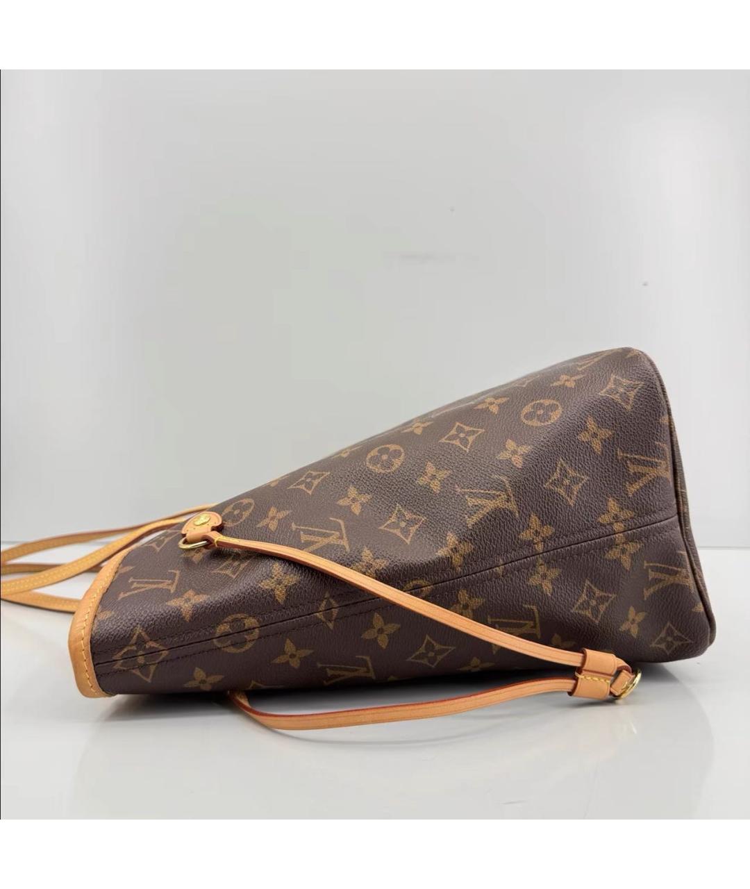 LOUIS VUITTON Коричневая сумка тоут, фото 5