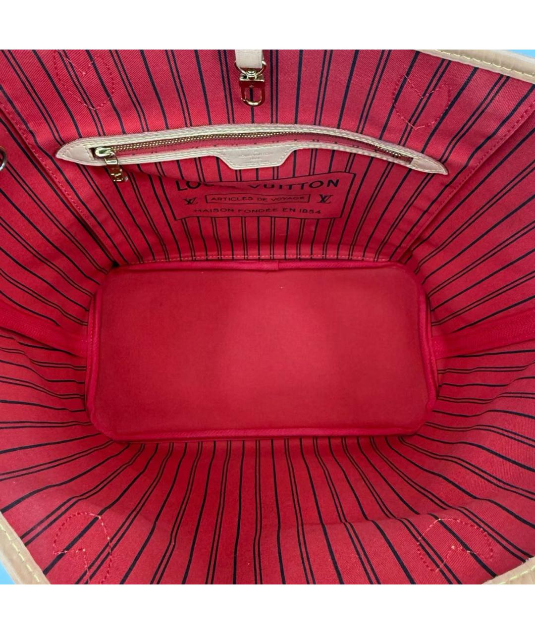 LOUIS VUITTON Коричневая сумка тоут, фото 8