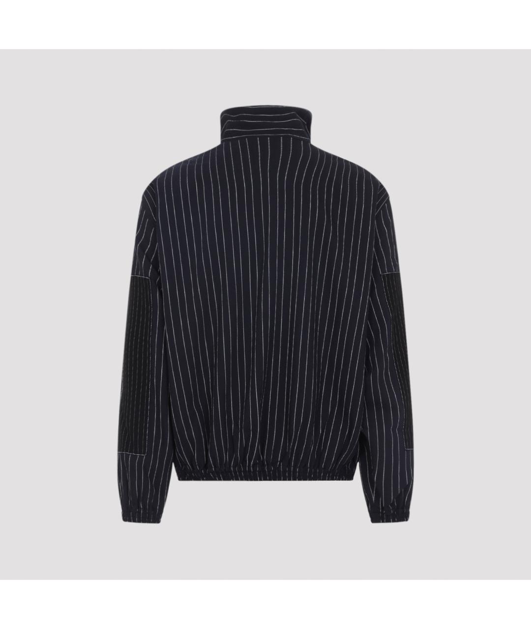 ACNE STUDIOS Темно-синяя шерстяная куртка, фото 2