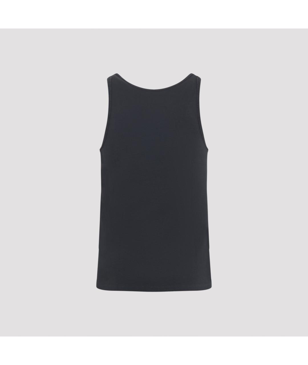 MAISON MARGIELA Серая хлопковая майка, фото 3