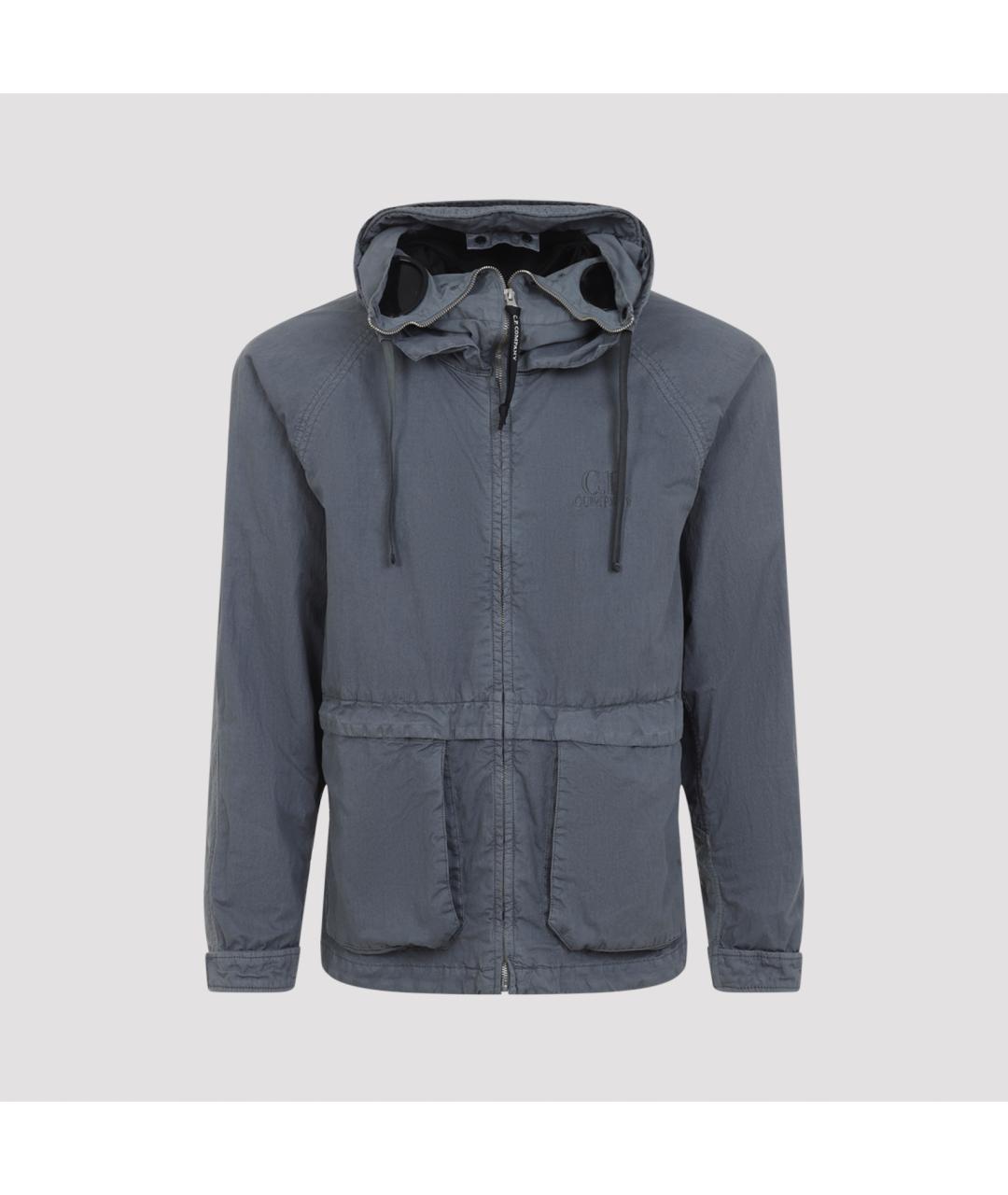 CP COMPANY Серая хлопковая куртка, фото 3