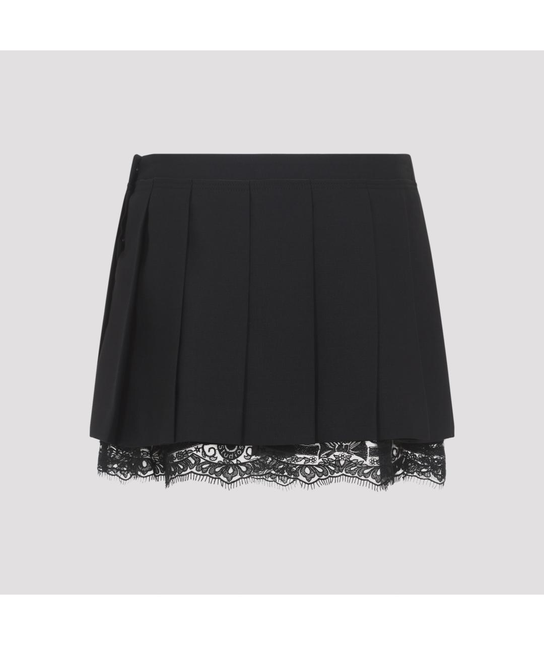 ACNE STUDIOS Черная юбка мини, фото 2