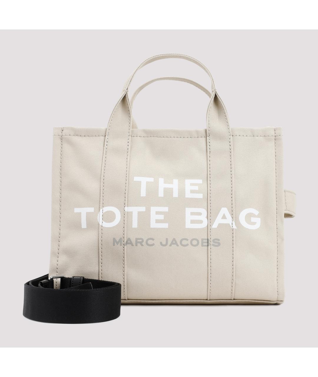 MARC JACOBS Белая тканевая сумка тоут, фото 2
