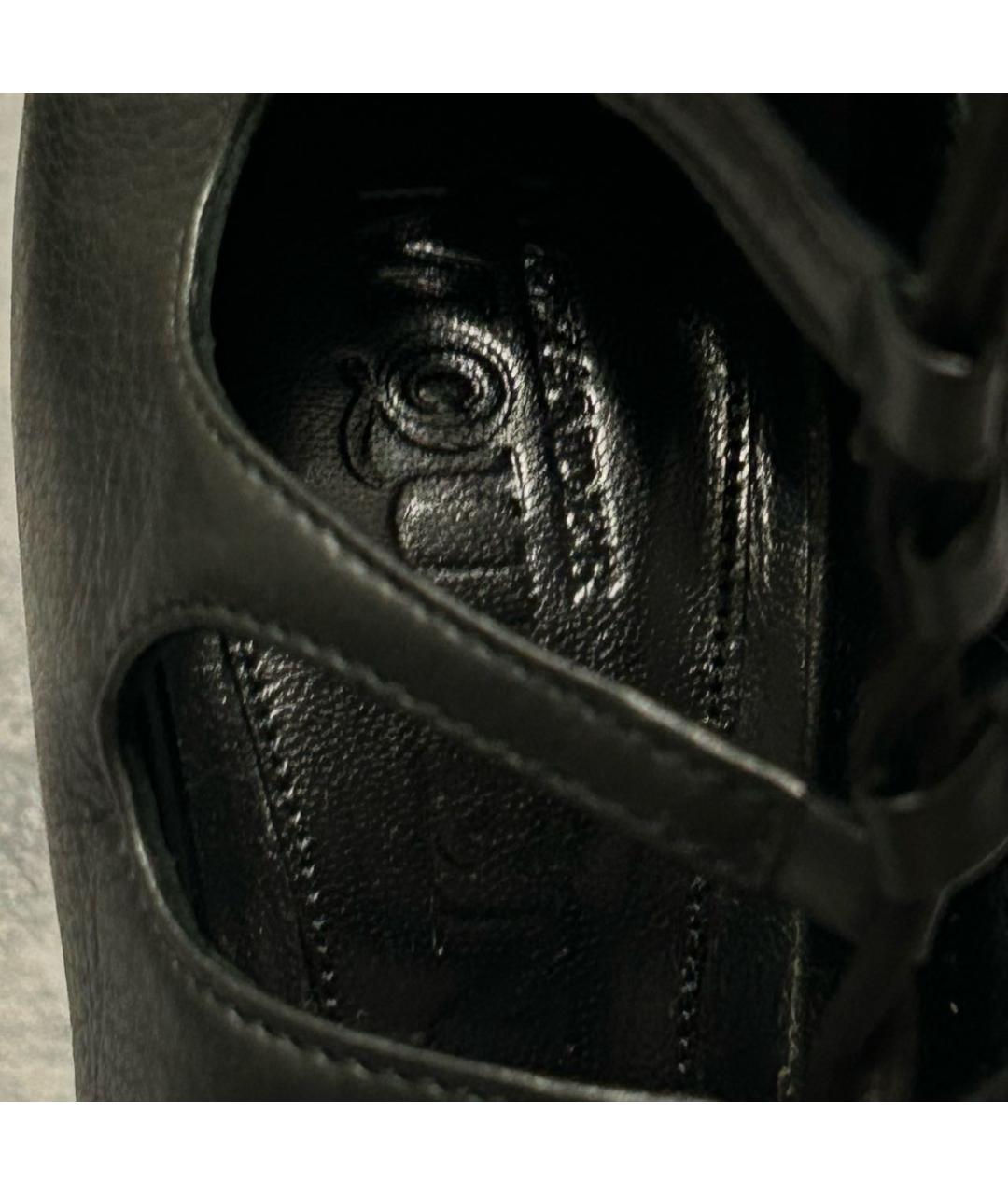 ALEXANDER MCQUEEN Антрацитовые ботильоны, фото 4