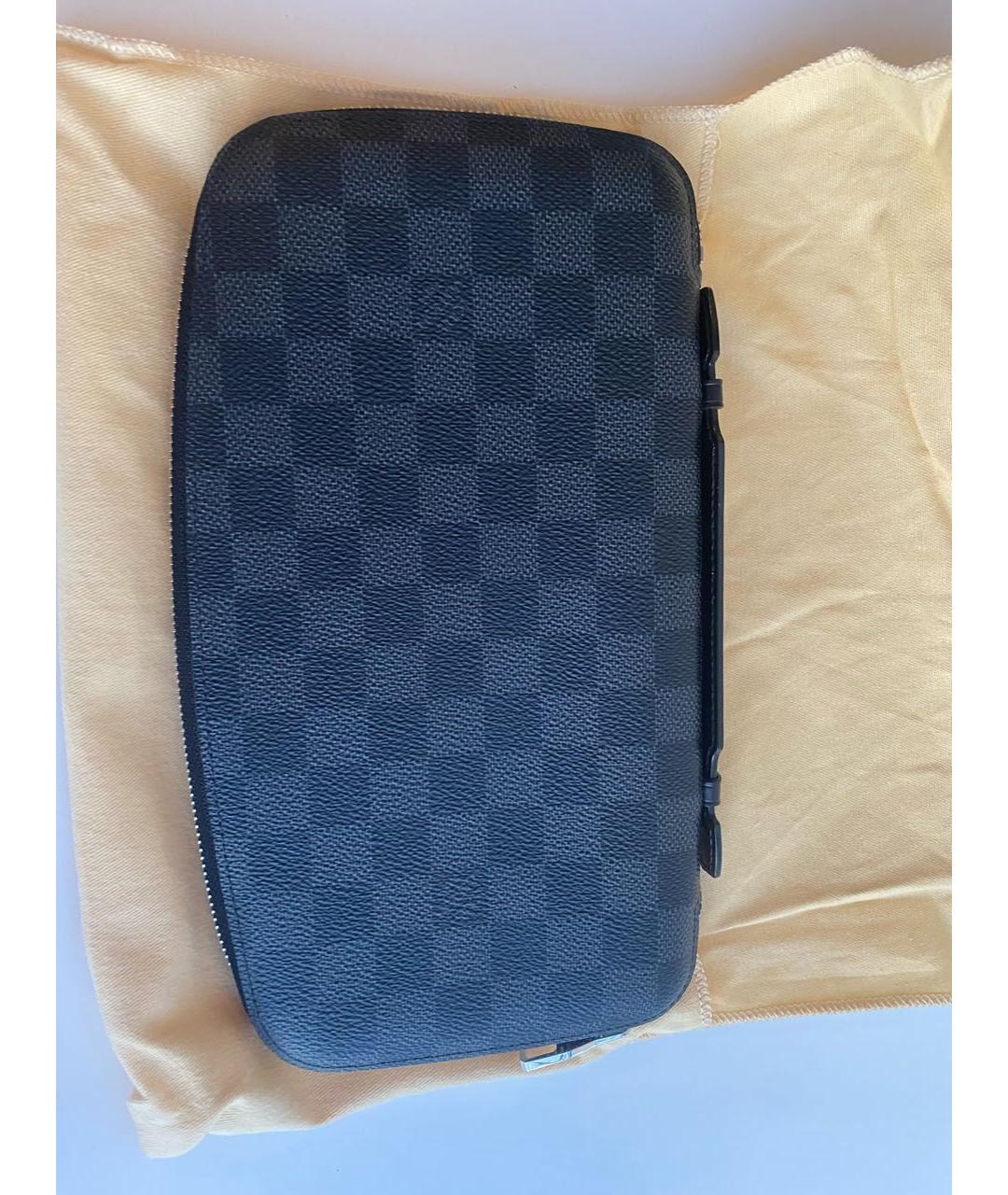 LOUIS VUITTON Серый кошелек, фото 5