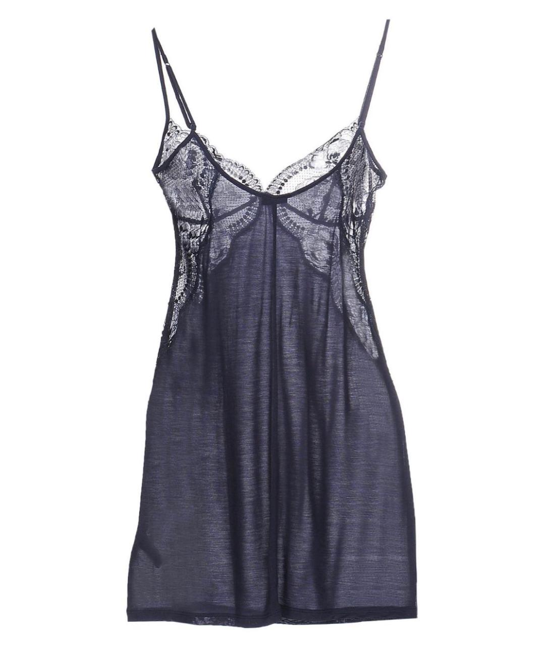 LA PERLA Темно-синяя пижамы и сорочки, фото 2