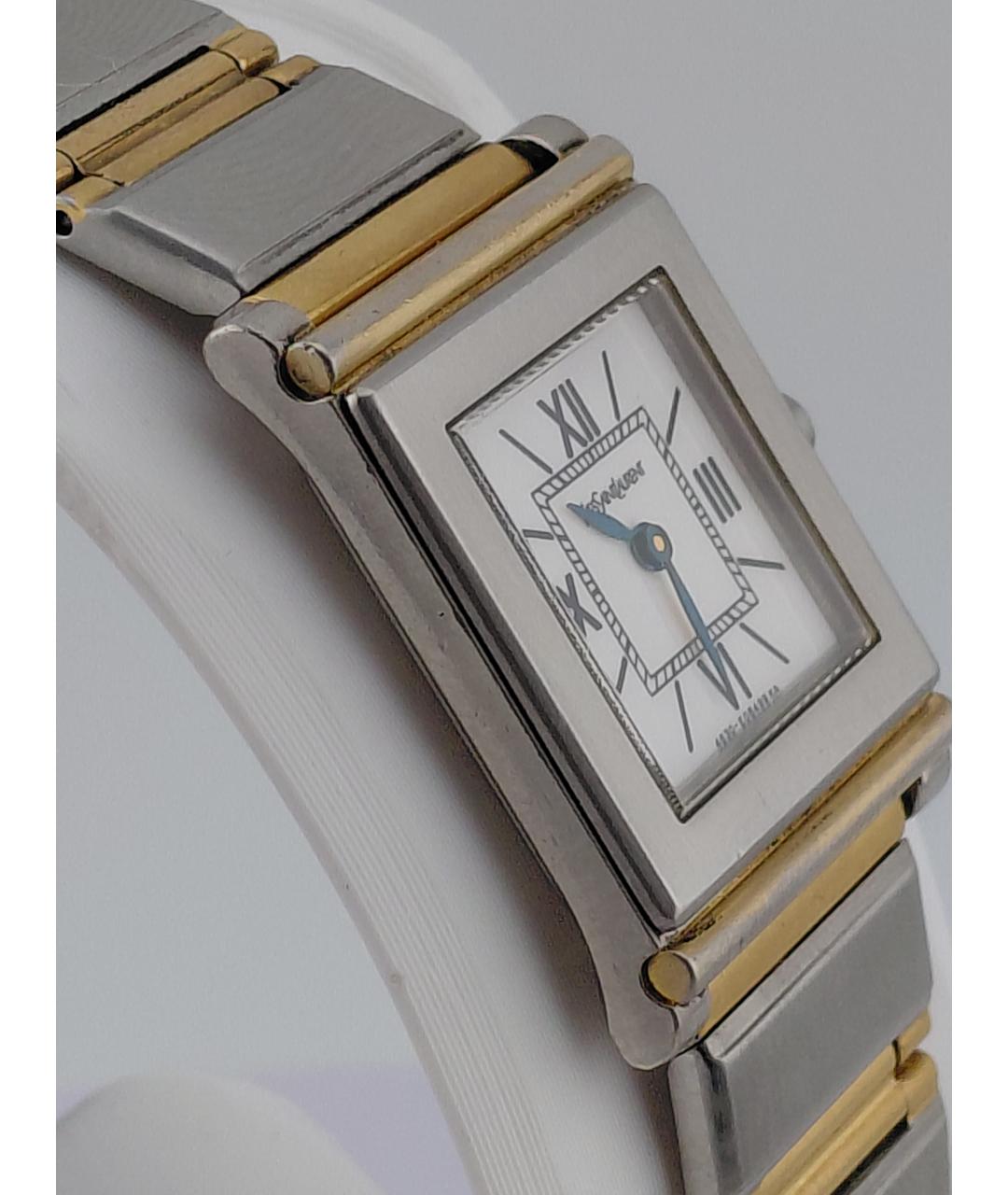 SAINT LAURENT Серебряные стальные часы, фото 4