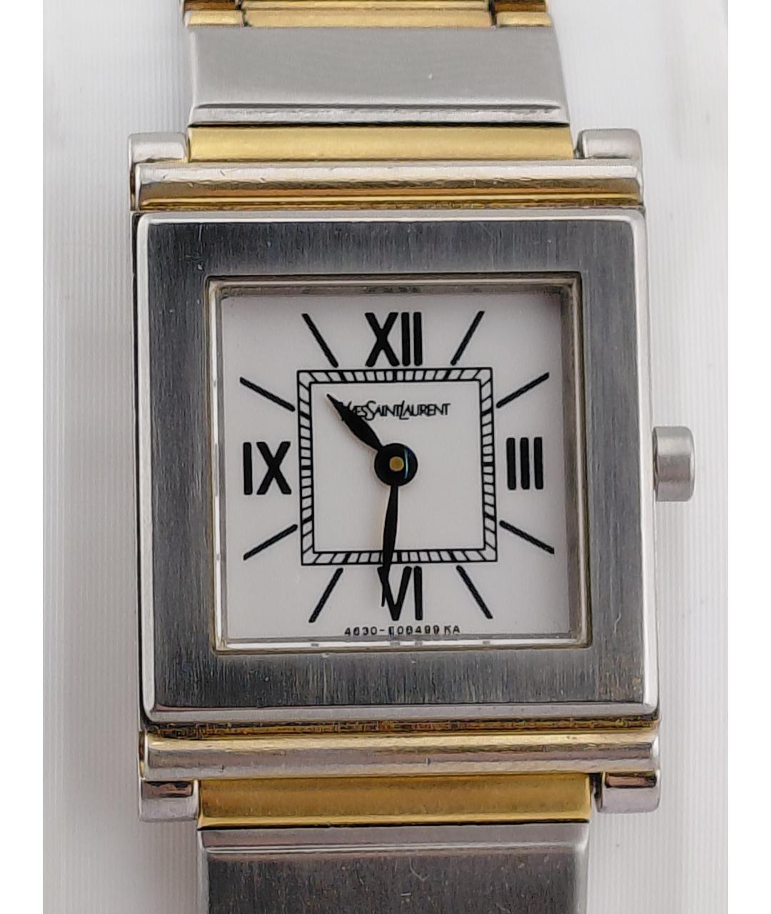 SAINT LAURENT Серебряные стальные часы, фото 2