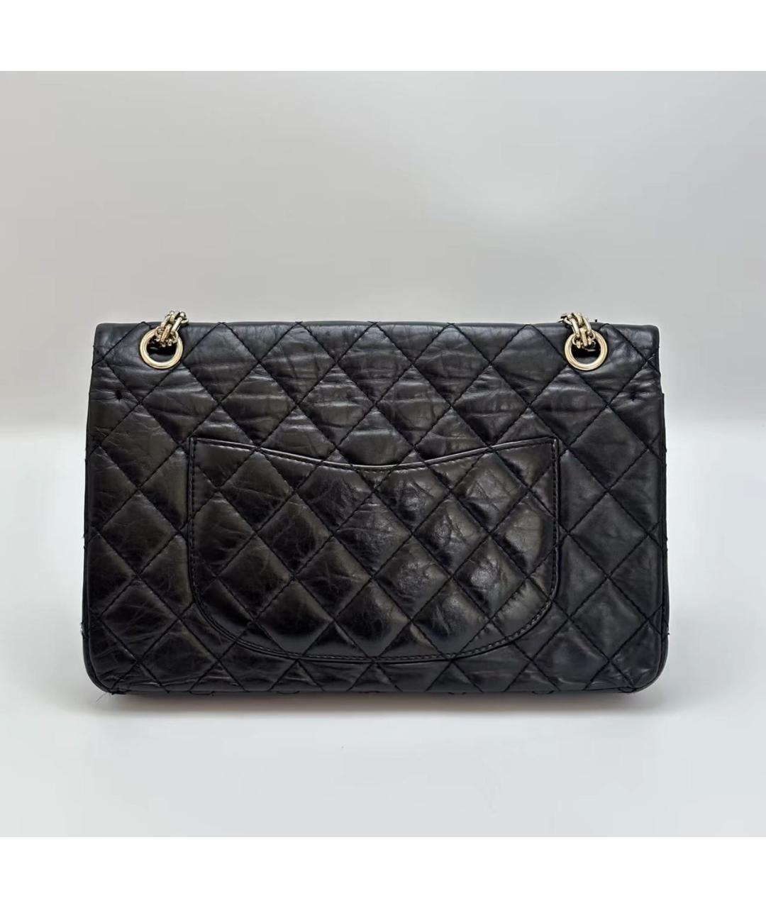 CHANEL Черная кожаная сумка через плечо, фото 2