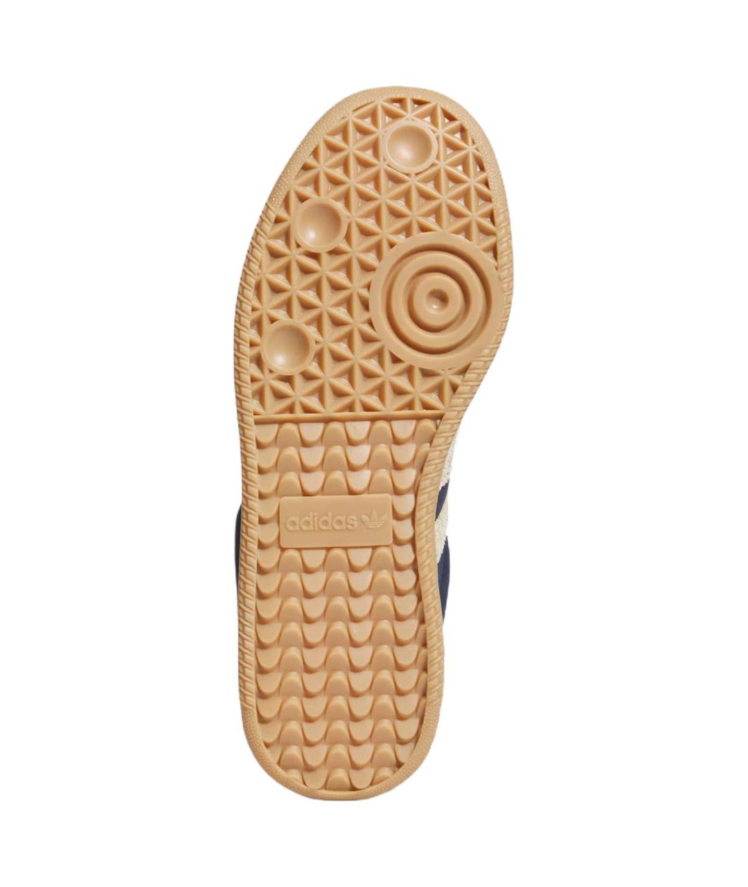 ADIDAS Синие замшевые низкие кроссовки / кеды, фото 6