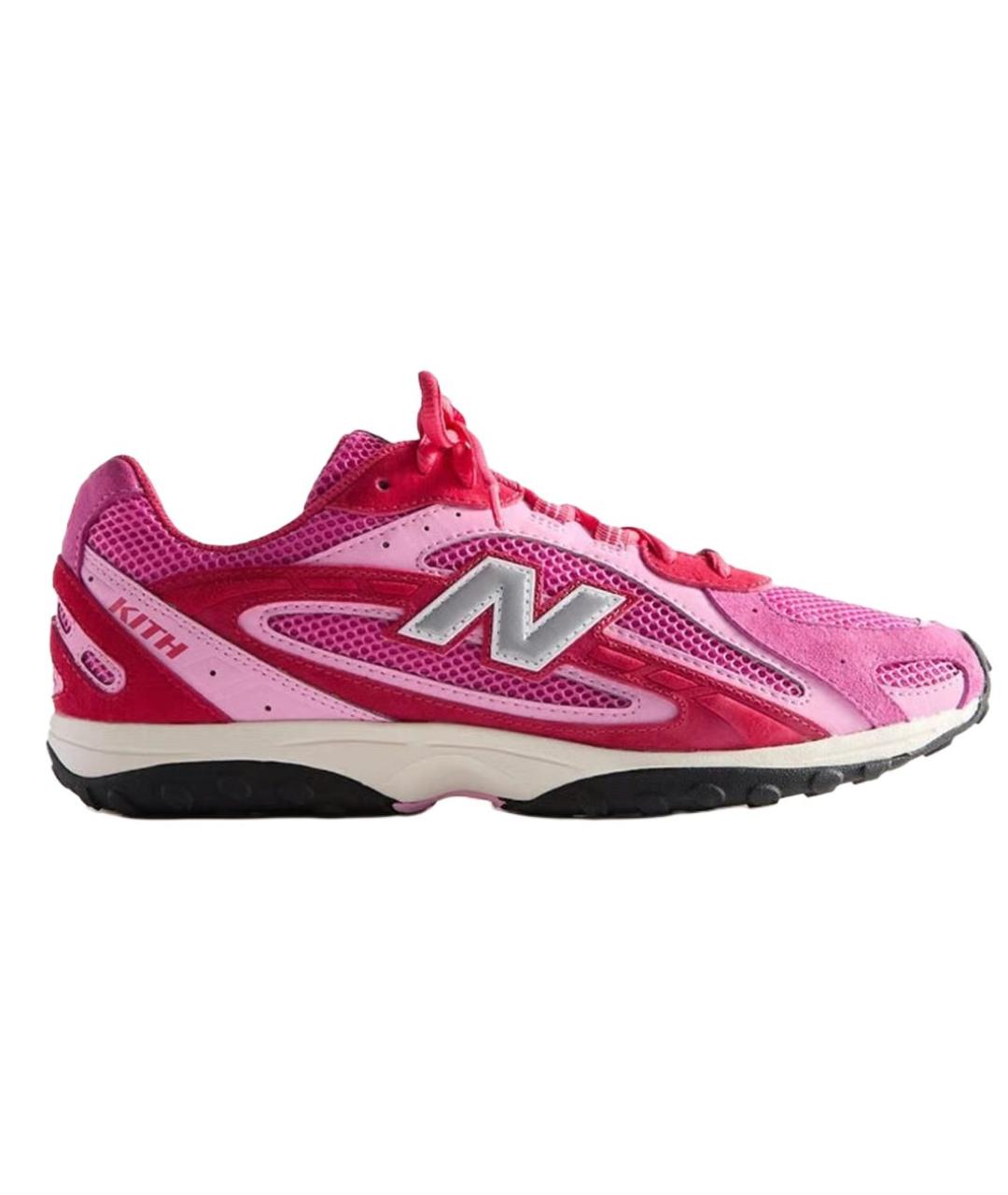 NEW BALANCE Розовые замшевые кроссовки, фото 8