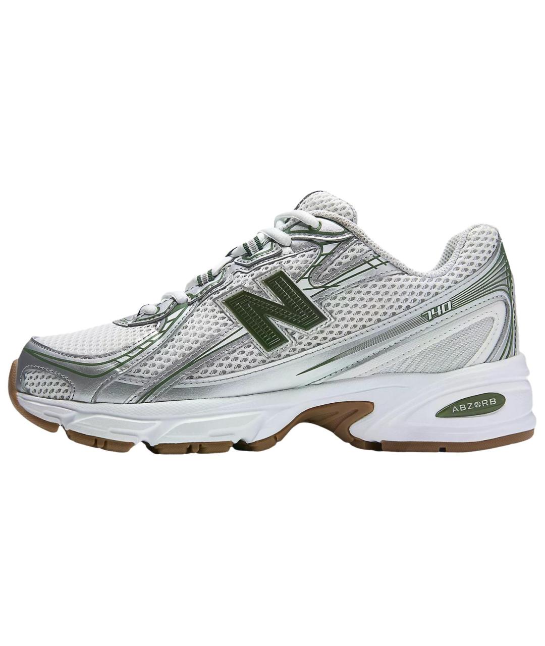 NEW BALANCE Серебряные кроссовки, фото 2