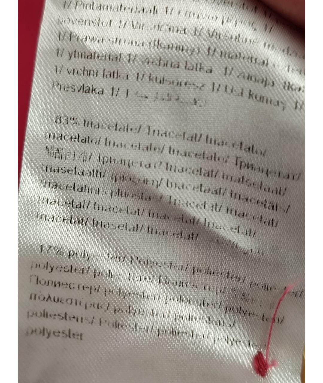 ESCADA Розовая ацетатная блузы, фото 8