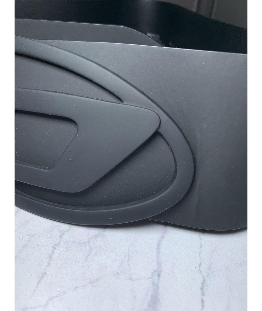 DIESEL Черный ремень, фото 7