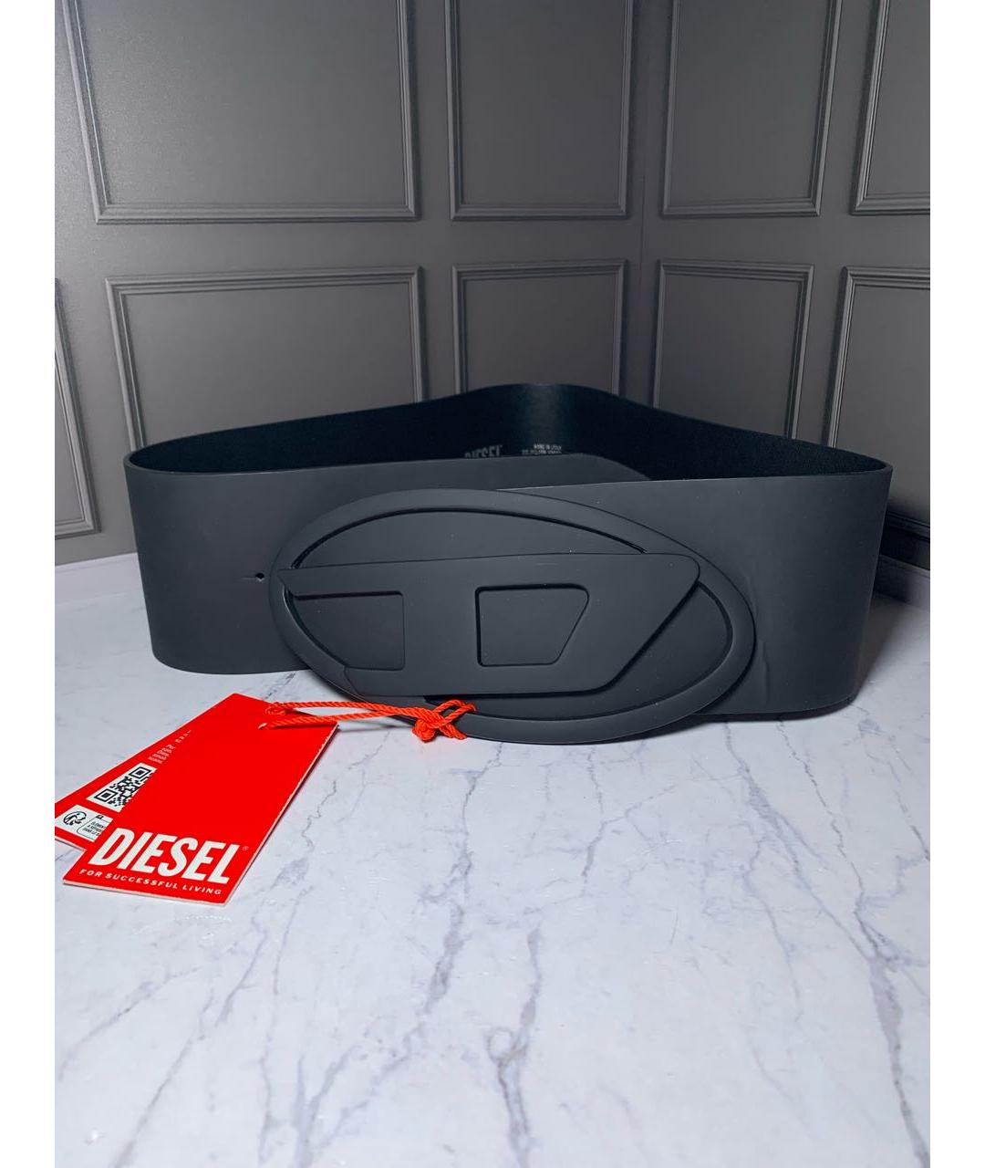 DIESEL Черный ремень, фото 9