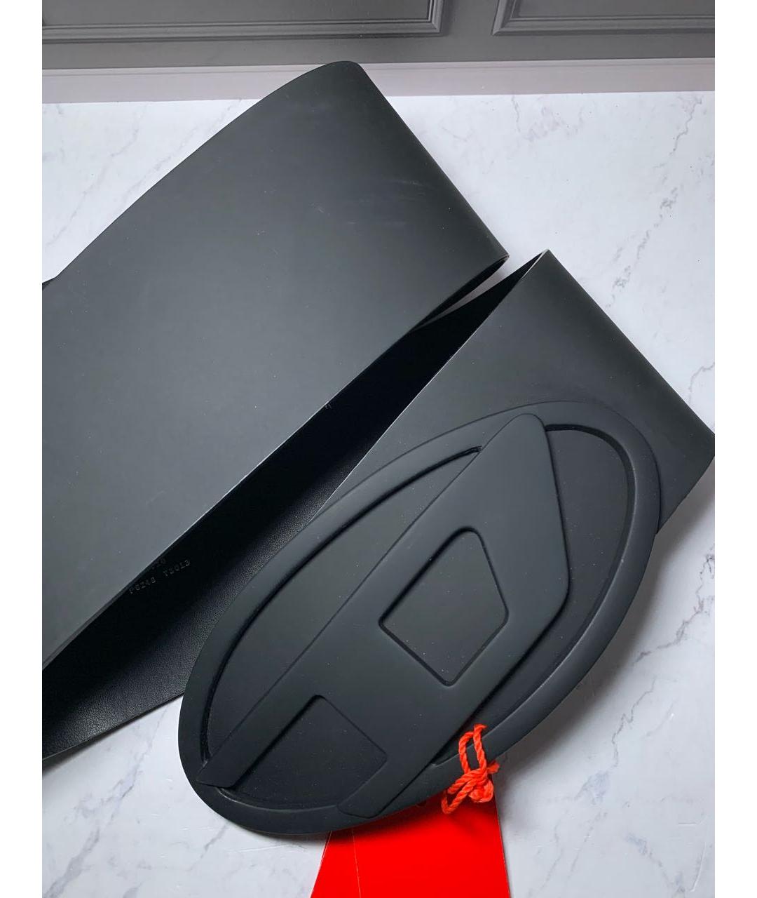 DIESEL Черный ремень, фото 4