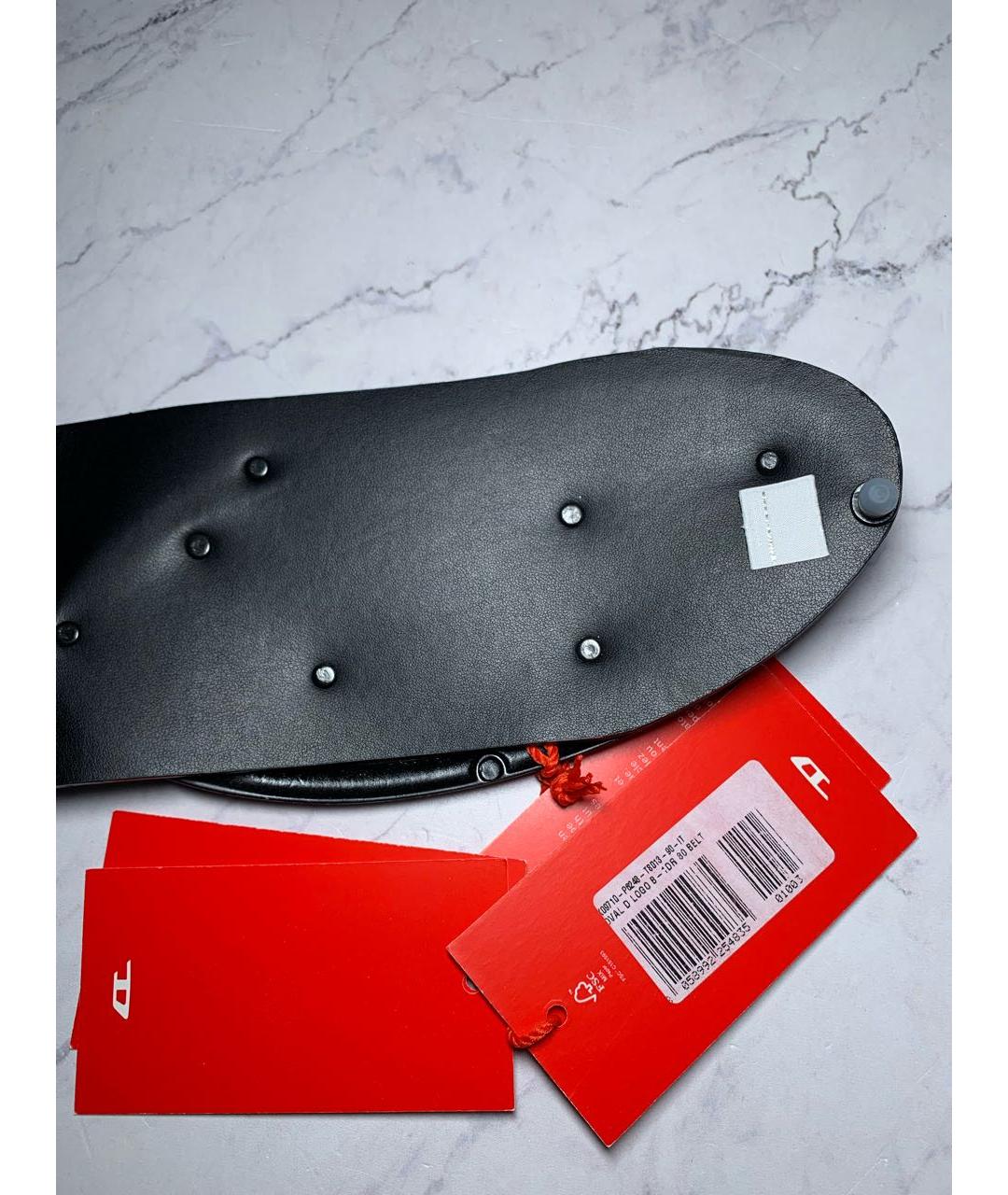 DIESEL Черный ремень, фото 6