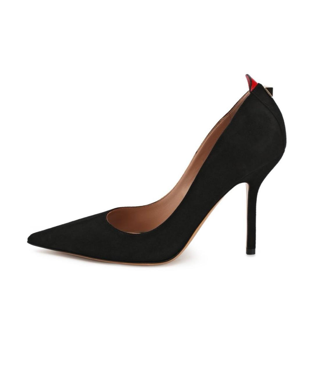 VALENTINO Черные замшевые туфли, фото 5