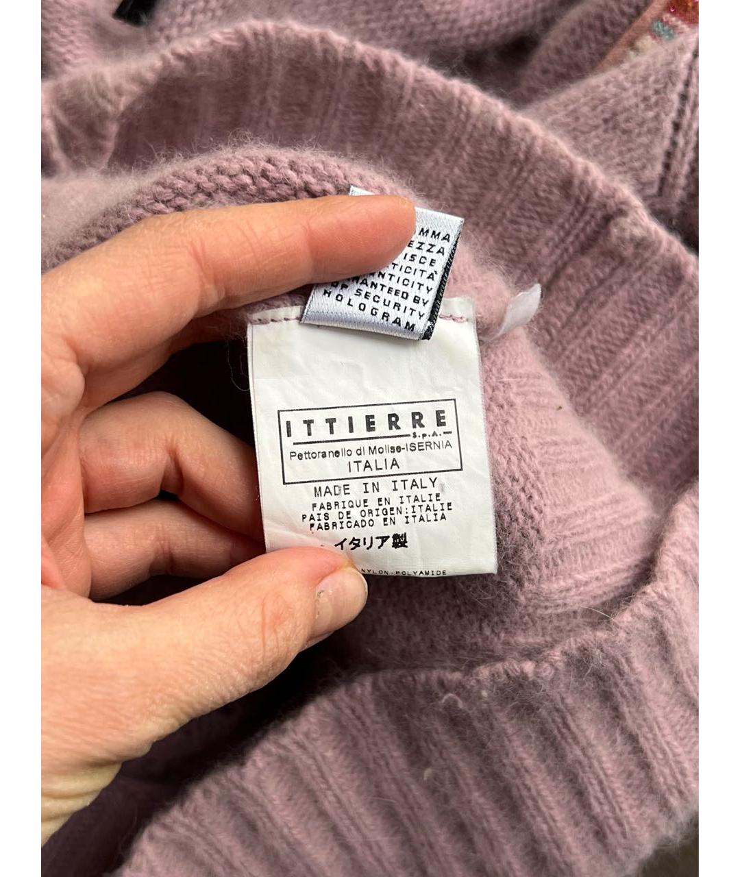 DOLCE&GABBANA Розовый шерстяной кардиган, фото 6