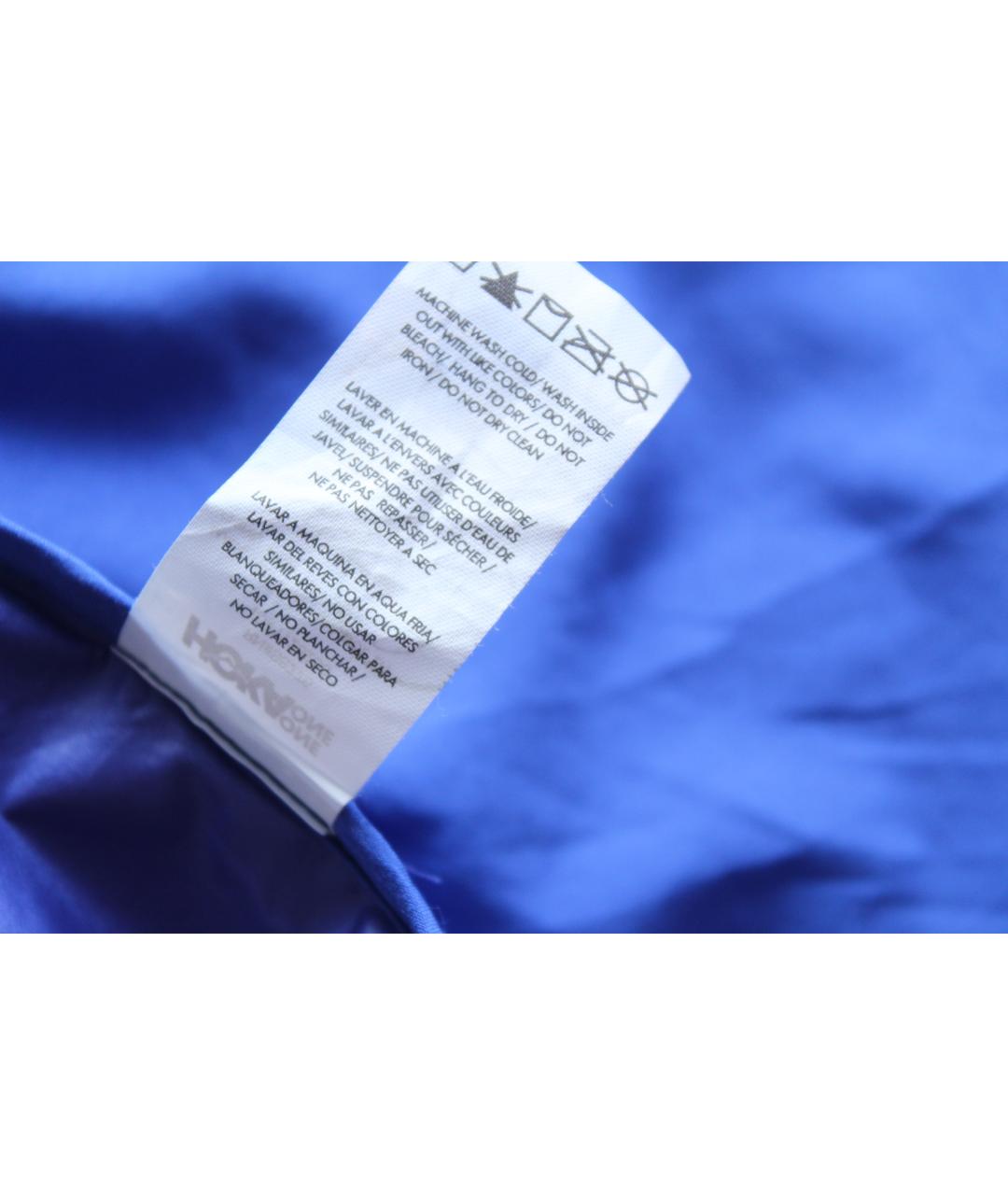 HOKA Синяя полиэстеровая куртка, фото 9