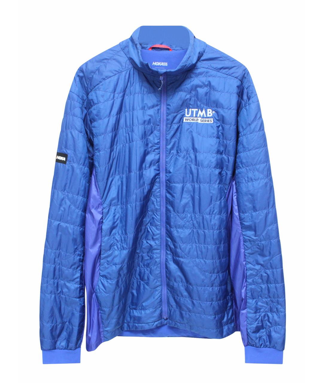HOKA Синяя полиэстеровая куртка, фото 1